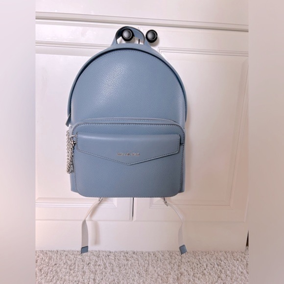 Michael Kors Maisie Medium 2-in-1 Pebbled Leather Backpack - Picture 2 of 13